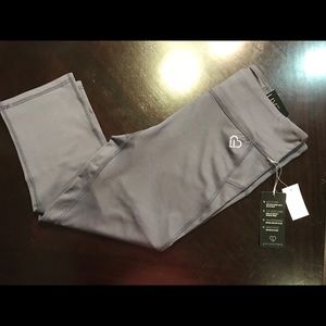 Gray Capri heart pants